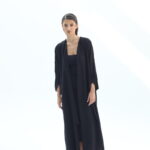 Shell Design Abaya 582